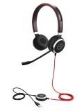 Jabra Headset Evolve 40 MS Stereo - On-Ear, kabelgebunden, USB Headset