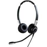 Jabra Headset 2400 II binaural schwarz, kabelgebunden, Noise Cancelling - Wideband Headset