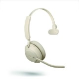 Jabra Headset Evolve2 65 MS Mono BT, USB-C, beige, kabellos Headset