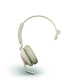 Jabra Headset Evolve2 65 MS Mono BT, USB-A, beige Headset