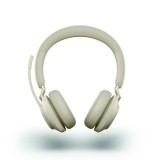 Jabra Headset Evolve2 65 MS Stereo BT, USB-A, beige Headset