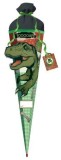 Roth Schultüte 3D Bastelset T-Rex Ralle - sechseckig, 80 cm Bastelschultüte Jungen T-Rex 80 cm