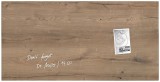 SIGEL Glas-Magnettafel Artverum - Natural-Wood, 91 x 46 cm Magnettafel natur 91 cm 46 cm 1,5 cm