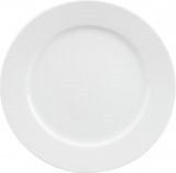 SCHÖNWALD Teller Fine Dining flach - 27 cm flach, Porzellan, weiß, 6 Stück Teller Fine Dining