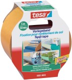 tesa® Verlegeband / Klebeband doppelseitig 5 m x 50 mm, extra stark Doppelklebeband 50 mm 5 m