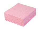 MEIKO Thermovliestuch - 38 x 40 cm, glatt, rosa, 10 Stück Reinigungstuch rosa 38 x 40 cm 10 Stück