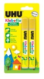 UHU® Klebestift Klebefix - 2x 25 g, Stiftform, ohne Lösungsmittel Klebestift 2x 25 g Papier
