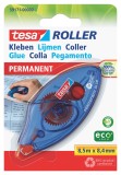 tesa® Kleberoller Einweg - permanent, 8,5 m x 8,4 mm, blau Blisterverpackung Kleberoller permanent