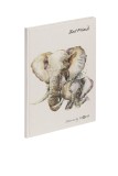 Pagna® Freundebuch Save me No. 3 - Elefant, 60 Seiten farbenfroh gestaltete Seiten zum Ausfüllen