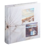 hama® Einsteckalbum Relax just Breathe - 22,5 x 22 cm, 100 Seiten Fotoalbum Relax just Breathe 100