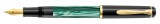 Pelikan® Füllhalter Classic M200 - Feder B, grün-marmoriert, Etui Kolbenfüller grün-marmoriert