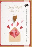 Vermählungskarte Moments - inkl. Umschlag Mindestabnahmemenge - 3 Stück Glückwunschkarte Hochzeit