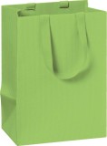 Stewo Geschenktragetasche One Colour - 10 x 14 x 8 cm, hellgrün Mindestabnahmemenge - 6 Stück.