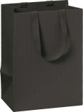 Stewo Geschenktragetasche One Colour - 10 x 14 x 8 cm, schwarz Mindestabnahmemenge - 6 Stück. 10 cm