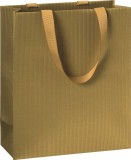 Stewo Geschenktragetasche One Colour - 18 x 21 x 8 cm, gold Mindestabnahmemenge - 6 Stück. neutral