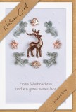 bsb D.T. Weihnachtskarte - Natur Card, inkl. Umschlag Mindestabnahmemenge - 3 Stück. Grußkarten