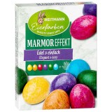 Heitmann Ostereierfarbe Marmor Effekt - 6 Farben sortiert Eierfarbe Kaltfärbung