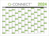 Q-Connect® Wandplaner XL - 14 Monate / 1 Seite, 100 x 70 cm Wandplaner 2024 14 Monate/1 Seite 70 cm