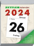 Zettler Tagesblock Nr. 5 - 1 Tag /1 Seite, 8 x 11 cm Abreißkalender 2024 1 Tag / 1 Seite 8 cm 11 cm