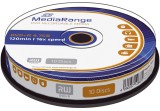 MEDIARANGE DVD+R - 4.7GB/120Min, 16-fach/Spindel, Packung mit 10 Stück DVD+R 4.7GB/120Min 16-fach