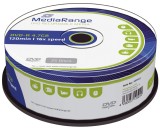 MEDIARANGE DVD-R - 4.7GB/120Min, 16-fach/Spindel, Packung mit 25 Stück DVD-R 4.7GB/120Min 16-fach