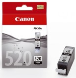 CANON Original Canon Tintenpatrone schwarz pigmentiert (2932B001,2932B001AA,PGI-520,PGI-520BK,PGI-520PGBK)