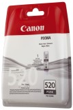 CANON Original Canon Tintenpatrone schwarz pigmentiert Doppelpack (2932B012,PGI-520BK,PGI-520PGBK)