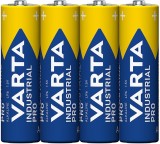 VARTA Batterie Industrial - Mignon/LR6/AA - 4 Stück Batterie Mignon/LR06/AA 1,5 Volt Alkali-Mangan