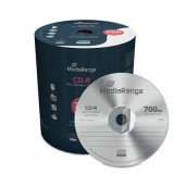 MEDIARANGE CD-R 100er Spindel inkl. URA, 700MB, 80Min CD-R 700MB/80Min 52-fach Spindel 100 Stück