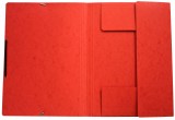 DONAU Gummizugmappe - A4, rot Sammelmappe rot A4 Gummizug 245 mm 320 mm