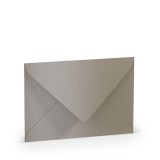 RÖSSLER Briefhülle Paperado - C6, 120 g/qm, taupe metallic Briefumschlag ohne Fenster C6 120 g/qm