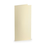 RÖSSLER Briefkarte Paperado - DL, 250 g/qm, doppelt, hoch, candle light metallic Briefkarte DL