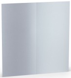 RÖSSLER Briefkarte Paperado - DL, 250 g/qm, doppelt, hoch, planliegend, marble white metallic DL