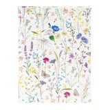 TURNOWSKY Notizbuch Summer Meadow white - A5, 200 Seiten, blanko Notizbuch Meadow A5 blanko