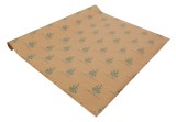 SIGEL Weihnachts-Geschenkpapier  Christmas with apples, 50cmx5m, 100g/m², natur Geschenkpapier