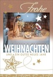 D.T. Weihnachtskarten heilig - inkl. Umschlag Mindestabnahmemenge - 5 Stück. Grußkarten 1 Stück