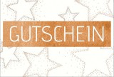 Gutscheinkarte Weihnachten - inkl. Umschlag Mindestabnahmemenge - 5 Stück. Gutscheinkarte 1 Stück