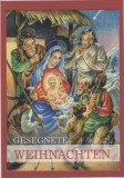 Weihnachtskarte heilig - inkl. Umschlag Mindestabnahmemenge - 5 Stück. Grußkarten Weihnachten