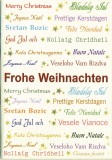 Weihnachtskarte - inkl. Umschlag Servietten inkl. Umschlag 1 Stück