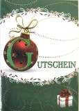 Gutscheinkarte Weihnachten - inkl. Umschlag Mindestabnahmemenge - 5 Stück. Gutscheinkarte 1 Stück