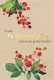 D.T. Weihnachtskarte - inkl. Umschlag Mindestabnahmemenge - 5 Stück. Grußkarten inkl. Umschlag