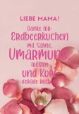 KOMMA³ Muttertagskarte - inkl. Umschlag Mindestabnahmemenge - 6 Stück. Glückwunschkarte Muttertag