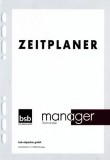 BSB Ersatzeinlage Manager - A5, komplett Set Kalendarium 2025 1 Woche / 2 Seiten A5 14,5 cm