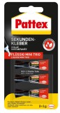 PATTEX Sekundenkleber - 3x 1g, Blister Sekundenkleber 3x 1 g