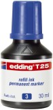 EDDING T 25 Nachfülltinte - für Permanentmarker, 30 ml, blau Nachfülltinte blau 30 ml