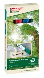 EDDING 21 Permanentmarker EcoLine - nachfüllbar, 1,5 - 3 mm, sortiert Permanentmarker sortiert