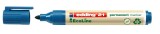 EDDING 21 Permanentmarker EcoLine - 1,5 - 3 mm, blau, nachfüllbar Permanentmarker blau 1,5 - 3 mm