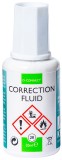 Q-CONNECT Korrektur-Fluid - 20 ml Korrekturflüssigkeit weiß 20 ml