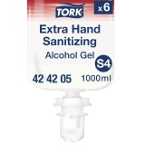 TORK Händedesinfektionsmittel GEL System 4, 1000ml Desinfektionsmittel S4 1000 ml