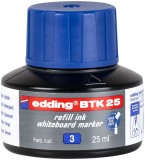 EDDING BTK 25 Nachfülltusche - für Boardmarker, 25 ml, blau Nachfülltinte blau 25 ml